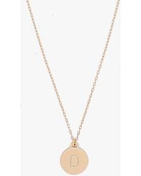 Kate Spade - Initial D Mini Pendant - Lyst
