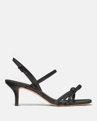 Kate Spade - Loop Kitten Heel Sandals - Lyst