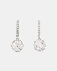 Kate Spade - That Sparkle Pavé Mini Hoops - Lyst