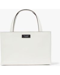 Kate Spade - Sam Icon Leather Small Tote - Lyst