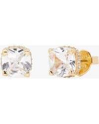 Kate Spade - Little Luxuries 8mm Square Studs - Lyst