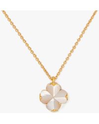 Kate Spade - Spade Flower Mini Pendant - Lyst