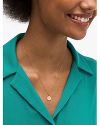 Kate Spade - Kate Spade Initial N Mini Pendant - Lyst
