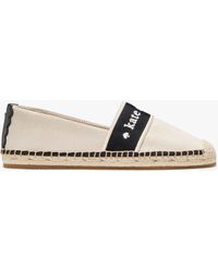 Kate Spade - Piper Web-Espadrilles, Flach - Lyst