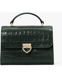 Kate Spade Leather Lovitt Buckle Small Top-handle Bag in Black - Lyst