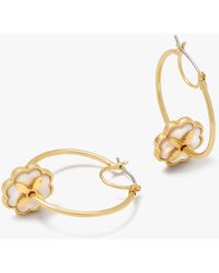 Kate Spade - Precious Pansy Drop Earrings - Lyst