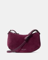 Kate Spade - Loop Suede Crossbody - Lyst