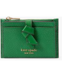 Kate Spade - Knott Kartenhalter mit Reißverschluss - Lyst