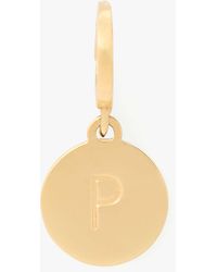 Kate Spade - Initial Mini Charm - Lyst