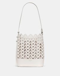 Kate Spade - Halo Woven Bucket Bag - Lyst