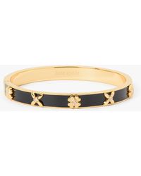 Kate Spade - Heritage Bloom Armreif mit Scharnierverschluss - Lyst