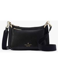 Kate Spade - Duet Saffiano Leather Small Crossbody - Lyst