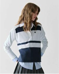 Kate Spade - Colorblock Rugby Shirt - Lyst