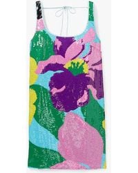 Kate Spade - Orchid Bloom Sequin Dress - Lyst
