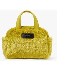 Kate Spade - Apres Chic Faux Shearling Satchel - Lyst