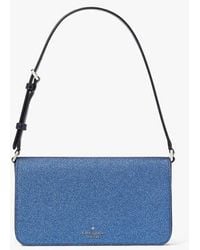Kate Spade - Glitter Tinsel Flap Shoulder Bag - Lyst