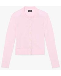 Kate Spade - Flower Button Nell Cardigan - Lyst