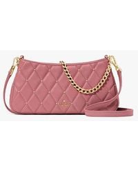 Kate Spade - Carey Quilted Studs Small Convertible Crossbody - Lyst