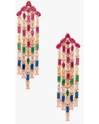 Kate Spade - Showtime Fringe Statement Earrings - Lyst
