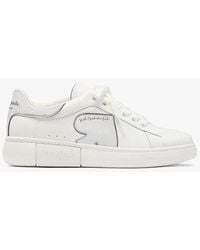 Kate Spade - Charli Lace Up Sneaker, Optic - Lyst