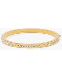 Kate Spade - Ring It Up Pave Bangle - Lyst