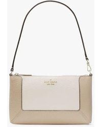 Kate Spade - Lena Colorblock Convertible Wristlet, Light Sand - Lyst