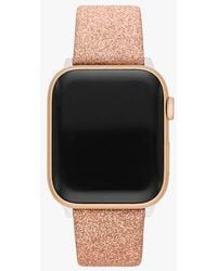 Kate Spade - Glitter Leather 38/40Mm Band For Apple Watch - Lyst