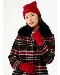 Kate Spade - Logo Patch Beanie Set - Lyst
