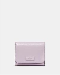 Kate Spade - Bridget Crinkle Patent Small L-Zip Wallet - Lyst