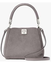 Kate Spade - Phoebe Suede Small Top Handle Satchel - Lyst