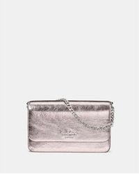 Kate Spade - Madison Metallic Willow Mini Flap Crossbody - Lyst