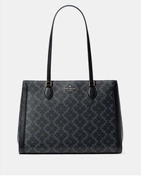 Kate Spade - Signature Spade Flower East West Large Laptop Tote - Lyst