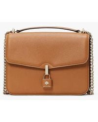 Kate Spade - Locket Large Flap Shoulder Bag - Lyst