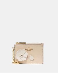 Kate Spade - Floral Key Ring Card Holder - Lyst