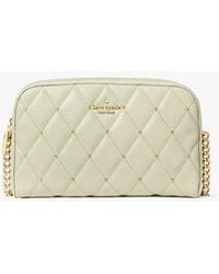Kate Spade - Carey Quilted Studded Chain Camera Bag - Lyst