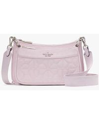 Kate Spade - Duet Quilted Fabric Small Crossbody - Lyst