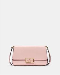 Kate Spade - Reegan Patent Mini Flap Crossbody - Lyst