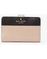 Kate Spade - Madison Medium Bifold Wallet, Toasted Hazelnut - Lyst