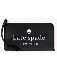 Kate Spade - Lucy Medium L-Zip Wristlet - Lyst