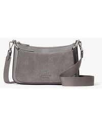 Kate Spade - Duet Suede Small Crossbody - Lyst