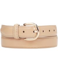 Kazar - Elegante Smalle Riem Met Afgeronde Gesp - Lyst