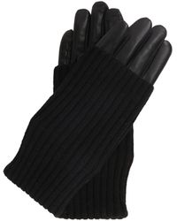 Kazar - Leren Handschoenen Met Decoratieve Overlays - Lyst