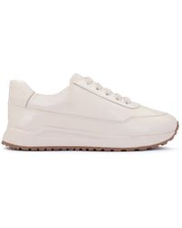 Kazar - Damen-Sneakers Aus Cremefarbenem Leder Mit Bequemer Konstruktion - Lyst