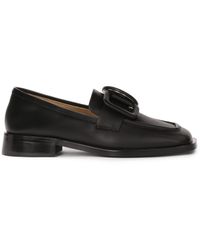 Kazar - Zwarte Platte Schoenen Met Platte Zool - Lyst