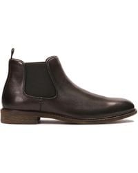 Kazar - Braune Chelsea-Stiefel Aus Leder Für Männer - Lyst