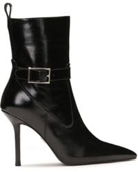 Kazar - Elégantes Bottes Noires Sur Un Fin Talon Aiguille - Lyst