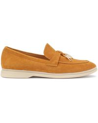 Kazar - Slipper Aus Wildleder Mit Verzierung - Lyst