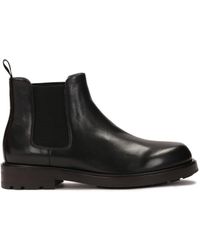 Kazar - Klassische Schwarze Chelsea-Stiefel Aus Leder - Lyst