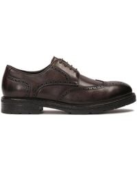 Kazar - Chaussures Marron Avec Décoration Brogue - Lyst