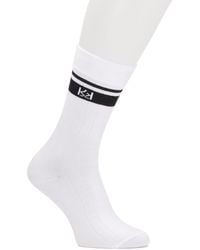 Kazar - Calcetines Blancos De Algodón Para Hombre - Lyst